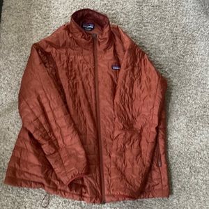 Orange Patagonia jacket